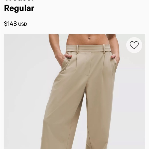 lululemon athletica Sheer Oak Wide-Leg Pants - Picture 7 of 8